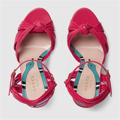 gucci knot sandals|authentic Gucci sandals.